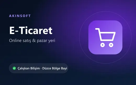 Akınsoft E-Ticaret