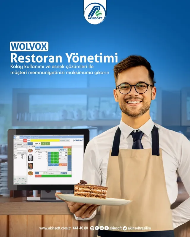 Akınsoft Wolvox Restoran
